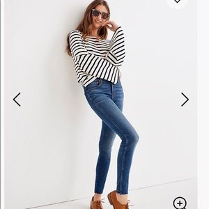 Madewell Mid-Rise Skinny Jean in Paloma Wash